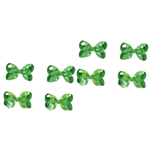 FOMIYES 8 Stk Haarschmuck Styling-haarspangen Irische Grüne Haarschleife St. Patricks Day Kopfbedeckung Haarnadel Für Mädchen St. Patricks Day Accessoires Für Kinder Yingschi Hut Boutique von FOMIYES