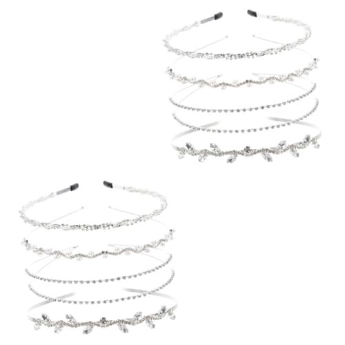 FOMIYES 8 Stk Strass-Perlen-Stirnband hochzeitshaar schmuck wedding hair accessories brauthaatschmuck hochzeitsschmuck wild Kopfbedeckung Zubehör Haarschmuck Kind schmücken Metall FOMIYES 8 Stk Strass-Perlen-Stirnband hochzeitshaar schmuck wedding hair accessories brauthaatschmuck hochzeitsschmuck wild Kopfbedeckung Zubehör Haarschmuck Kind schmücken Metall von FOMIYES