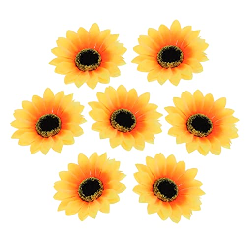 FOMIYES 8 Stück Teiliges Simulation Sonnenblumen Haarspangen für Mädchen Blumen Haarklammern Leichter Haarschmuck mit Festem Geeignet für Strand Sommerparty und Alltag von FOMIYES