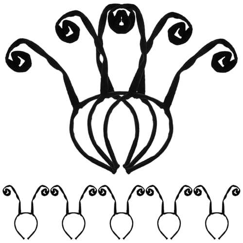 FOMIYES 8 Stücke Ameisen Antennen-Stirnband Bienen Antennen-Haarband Tierkopf-Boppers Cosplay-Kopfbedeckung für Halloween Cosplay-Kostüme Schwarz FOMIYES 8 Stücke Ameisen Antennen-Stirnband Bienen Antennen-Haarband Tierkopf-Boppers Cosplay-Kopfbedeckung für Halloween Cosplay-Kostüme Schwarz von FOMIYES