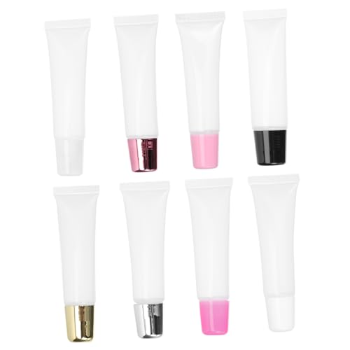 FOMIYES 8stücke Leichte Lip Gloss Rohr Einfache Lip Farbe Flasche Glasuren Rohr Nachfüllbare Leere von FOMIYES