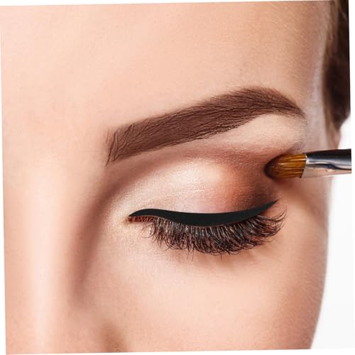 FOMIYES 80 Paare Schwarze Eyeliner Aufkleber Temporäre Augen Make Up Sticker Für Abendparty Bühnenauftritt Glatte Farbintensive Anwendung von FOMIYES
