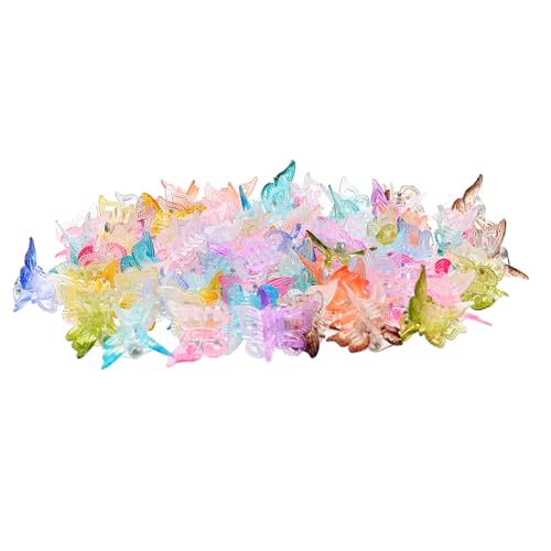 FOMIYES 80 Stück Teiliges Schmetterling Haarklammer Bunte Haarklammern Kleine Haarschmuck Clips Fester Griff für Damen und Mädchen Party Haarspangen Farbenfrohe Haarclips FOMIYES 80 Stück Teiliges Schmetterling Haarklammer Bunte Haarklammern Kleine Haarschmuck Clips Fester Griff für Damen und Mädchen Party Haarspangen Farbenfrohe Haarclips von FOMIYES