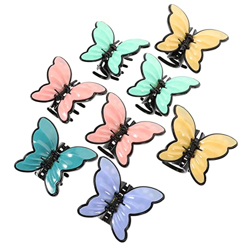 FOMIYES 8stücke Schmetterlings-haarklammern Für Frauen Haarschmuck Aus Hochwertigem Material Praktisch Für Hochzeiten Geburtstage Und Tägliche Verwendung Flexibel Und Bequem von FOMIYES