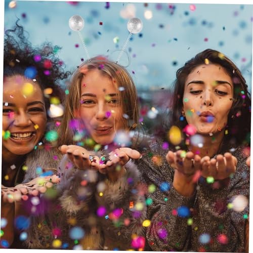 FOMIYES 8stücke Antennenkugel Stirnband Party Haarreifen Pompom Haarband Kopfbedeckung Dekoratives Haar Accessoire Tentakel Kopfbedeckung von FOMIYES