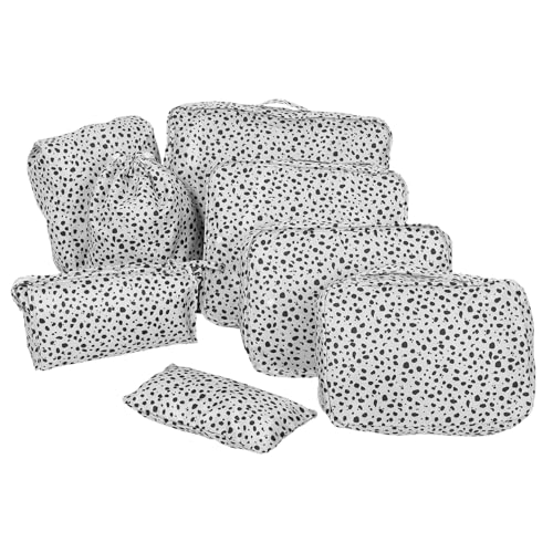 FOMIYES 8stücke Make-up-Tasche Für Damen Reise-Kosmetiktasche Mit Reißverschluss Aufbewahrungstasche Für Bad Und Fitnessstudio Verschiedene Tragbar Und Organisiert von FOMIYES