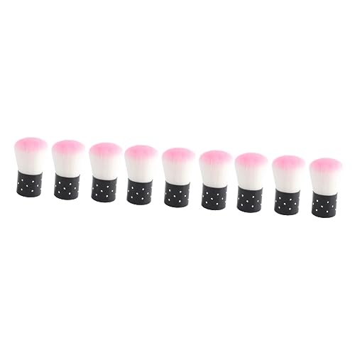 FOMIYES 9 Stk Maniküre-werkzeuge Professionell Kabuki-pinsel Für Make-up Kabuki-pinselpulver Nailart- Nailart-entferner-pinsel Make-up-pinsel, Puder Und Rouge Puderpinsel Sanft Gel von FOMIYES