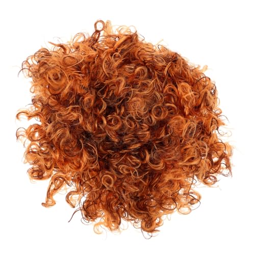 FOMIYES Afro Perücke Kurz Lockig Synthetisches Haar Für Schwarze Frauen Hitzebeständige Afro Locken Natürliche Optik Angenehm Und Komfortabel Für Cosplay Themenpartys von FOMIYES