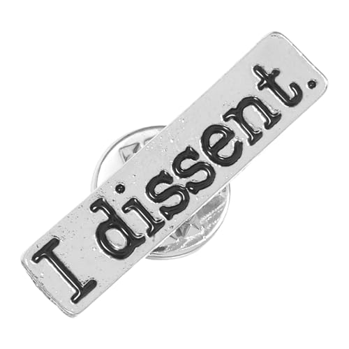 FOMIYES Alloy Buchstaben Brosche Modischer Shirt Clip Eleganter Anstecker für Damen Kleidung Schal Taschen Accessoire von FOMIYES