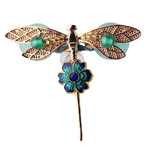 FOMIYES Alloy Dragonfly Brosche Damen Anstecknadel Kreatives Design Farbige Metallbrosche für Kleidung Schal Tasche Langlebig und Verschleißfest Modisches Accessoire für Frauen von FOMIYES