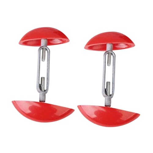 FOMIYES Aluminium Verstellbarer High Heel Schuhspanner für Damen Schuhformer zur Weitung Schmaler Schuhe Leicht und Langlebig Schmerzlindernd bei Engem Sitz Rot von FOMIYES
