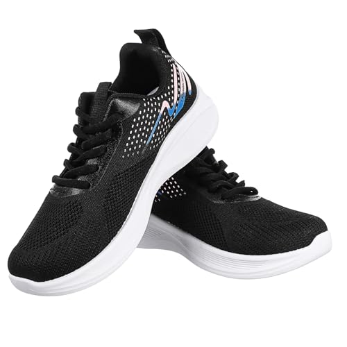 FOMIYES Atmungsaktive Damen Sportschuhe mit Rutschfester Sohle Leichte Mesh Sneaker für Fitness Tennis und Freizeit Modische Turnschuhe Vielseitig und Angenehm von FOMIYES