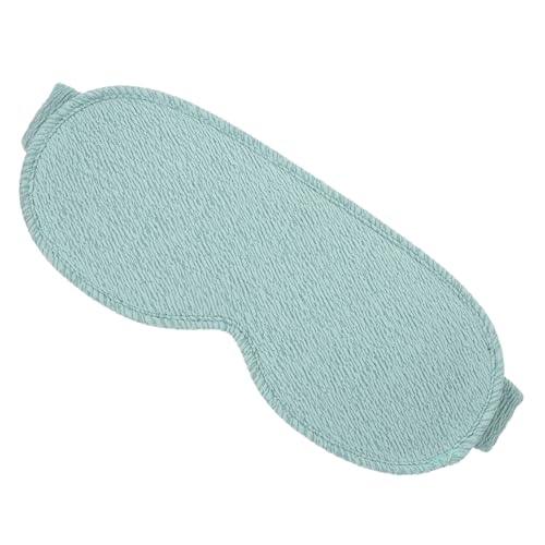 FOMIYES Atmungsaktive Schlafmaske Design mit Großflächiger Lichtblockierung und Integriertem Nasensteg Weiche Rutschfeste Augenbinde für Männer und Frauen Modisches Mintgrünes von FOMIYES