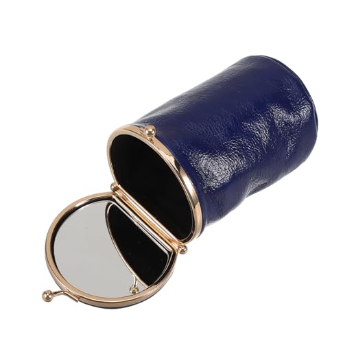 FOMIYES Lipstick Organizer Mit Spiegel Tragbare Pu- Kosmetiktasche Für Mini Make-up Beutel Für Lippenstifte Und Schönheitsartikel Für Und Alltag von FOMIYES