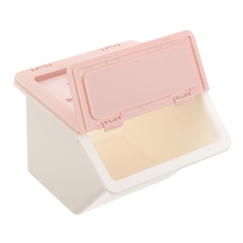 FOMIYES Aufbewahrungsbox für Kosmetik Stapelbare Vielseitige Box mit Deckel für Lippenstift Lidschatten und Kleine Objekte Design für Ihren Schreibtisch von FOMIYES