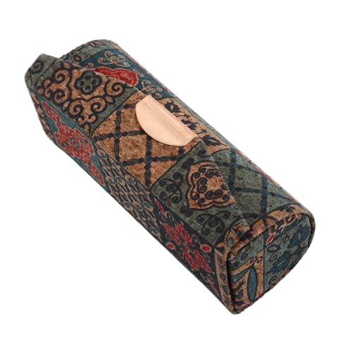 FOMIYES Floral Lipstick Holder Case Mit Spiegel Tragbare Kosmetik Aufbewahrung Für Lippenstifte Schmuck Organizer Für Frauen Für Reisen Und Unterwegs von FOMIYES