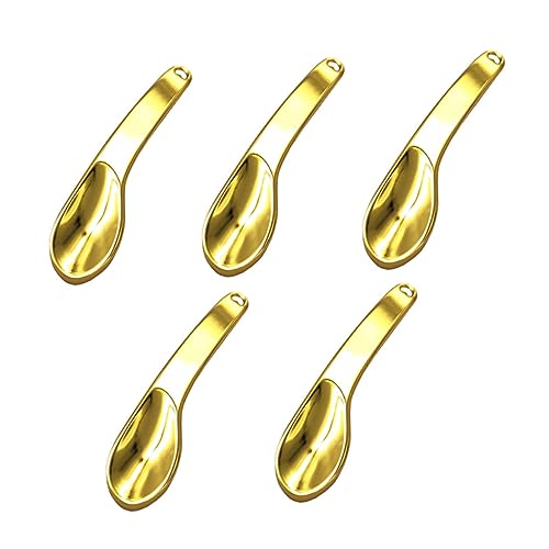 FOMIYES Augencreme-messlöffel Aus Zinklegierung 5-teiliges Set – Gesichtscreme- Make-up-löffel Make-up-zubehör Hautpflege-tool von FOMIYES