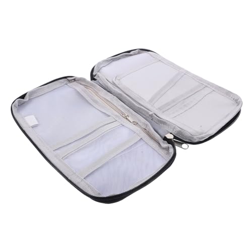 FOMIYES Ausweis Aufbewahrungstasche Spardose Quittungstasche Geldhaltertasche Geldbeutel Mit Reißverschluss Geldbeutel Für Bargeld Halter Für Wichtige Dokumente Kleiner Beutel Für von FOMIYES