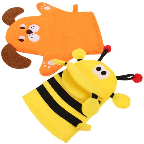 FOMIYES Badehandschuh Für Kinder Von Duggie – Badehandschuhe Für Kinder – Peelinghandschuhe – Duschhandschuhe – Körperpeelinghandschuhe – Hautreinigungszubehör von FOMIYES