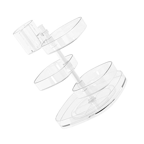 FOMIYES Badezimmer Make-up Aufbewahrungshalter Rotierender Make-up Organizer Platzsparend Stilvolles von FOMIYES