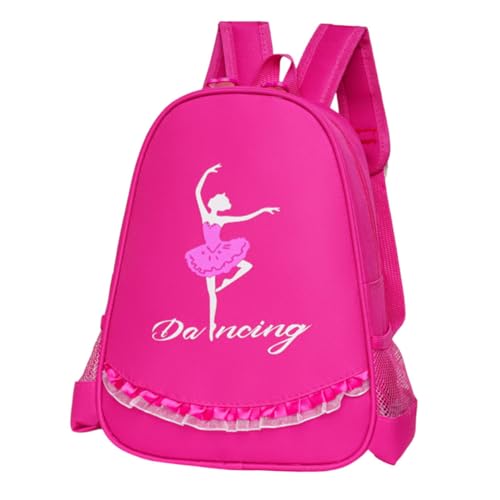 FOMIYES Ballett Tanzrucksack Für Mädchen Leicht Und Tragbar Mit Aufbewahrungstasche Für Reisen Schule Und Täglichen Gebrauch Oxford Tuch von FOMIYES