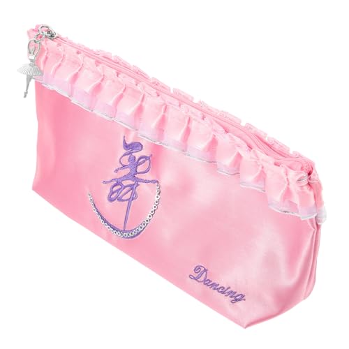 FOMIYES Ballettschuh-Organizer-Tasche Tragbare Aufbewahrungstasche Für Tanzschuhe Ballettschuhtasche Für Mädchen Aus Seide Praktisch Und Sicher von FOMIYES
