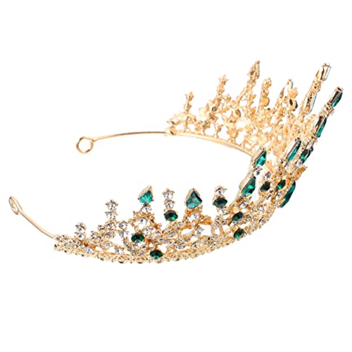 FOMIYES Barock Stil Krone Haarschmuck Braut Krone Strass Stirnband Schmuck Für Hochzeit Und Partys von FOMIYES