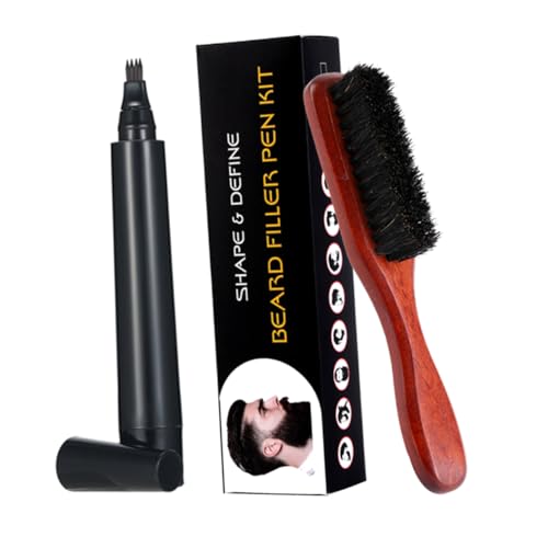 FOMIYES Bartpflegeset Für Herren 2-teiliges Bürstenstift-set Styling-werkzeuge Materialien Kompaktes Design Für Zuhause Oder Den Salon von FOMIYES