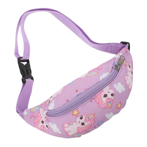 FOMIYES Bauchtasche Verstellbarer Gurt Cartoon Motiv Kleine Tasche Für Mädchen Jungen Reise Alltag Kompakt Sicher Und Strapazierfähig von FOMIYES