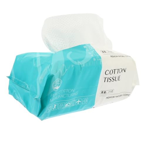 FOMIYES Baumwolle Gesichtstücher zum Abziehen Praktische Extrahierbare Reinigungstücher für Hauttypen Sanftes Make Up Entferner Vielseitig Verwendbar für Haut und Haushalt als von FOMIYES