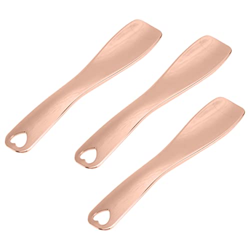 FOMIYES 3 Stück Legierung Augencreme Löffel Augenmassage Tool zur Reduzierung von Müdigkeit Kompakt und Leicht für Unterwegs für Schönheitsbehandlungen und Make Up Anwendungen von FOMIYES
