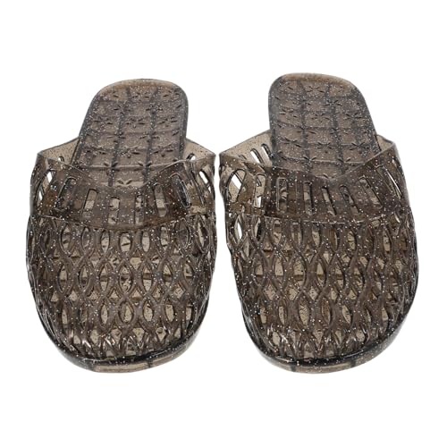 FOMIYES Bequeme Sommerpantoffeln Für Frauen Sandalen Frauen Flach Nicht Rutschige Hausschuhe Beach Pool Im Innen- Und Außenbereich. von FOMIYES