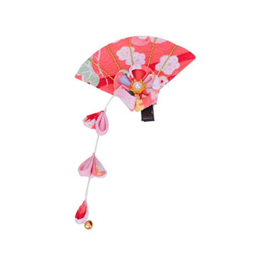 FOMIYES Florale Haarspange Kimono-haarspange Kimono-blumen-haarspange Kimono Haarschmuck Kimono-haarnadel Japanische Blumenhaarnadel Kinder Haarnadeln Neujahr Ausgabekarte Frau Quaste von FOMIYES