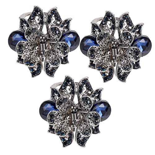 FOMIYES 3stücke Hohl Muster Haarspange Für Frauen Party Festival Alltag Kopfschmuck Mit Blütenblatt Design Haar Accessoires von FOMIYES