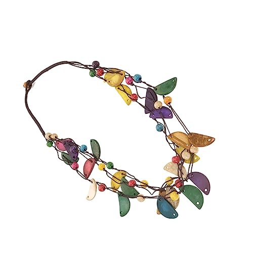 FOMIYES Bohemia Halskette Damen Vintage Halblang Semicircle Anhänger aus Kokosnussschale Trendiger Schmuck für Alltag Party Strand Geschenk FOMIYES Bohemia Halskette Damen Vintage Halblang Semicircle Anhänger aus Kokosnussschale Trendiger Schmuck für Alltag Party Strand Geschenk von FOMIYES
