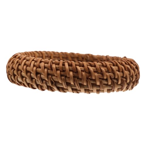 FOMIYES Boho Armband Damen Rattan Geflochten Ethno Stil Armreif Schmuck Accessoire für Frauen und Teenager Robust Modisch Perfektes für Freundin zu Geburtstag und Feiertagen von FOMIYES