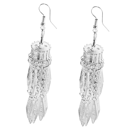 FOMIYES Boho Vintage Ohrringe für Frauen Leichte Ethnic Drop Ohrhänger mit Langen Tasseln Auffälliger Retro Stil Modischer Schmuck für Party Hochzeit und Alltag von FOMIYES