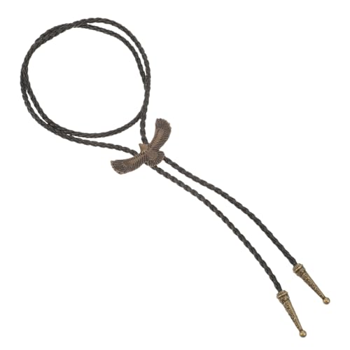 FOMIYES Bolo für Herren Verstellbare Vintage Herren mit Design Lederhalskette für Besondere Anlässe Partys Vielseitig Einsetzbar FOMIYES Bolo für Herren Verstellbare Vintage Herren mit Design Lederhalskette für Besondere Anlässe Partys Vielseitig Einsetzbar von FOMIYES