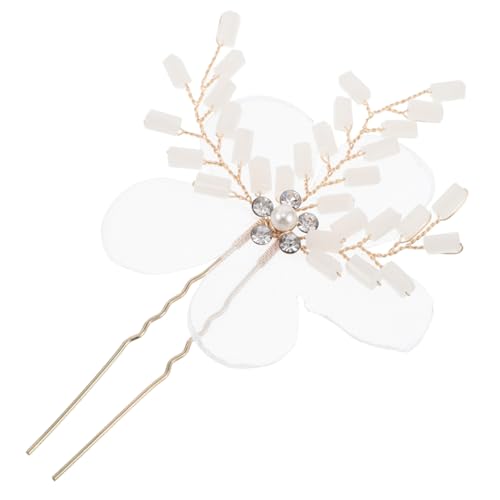 FOMIYES Braut Haarnadeln Mit Blumen-design Handgefertigter Haarschmuck Förmige Haarspangen Für Hochzeiten Und Besondere Anlässe Eleganter Haarschmuck Für Damen von FOMIYES