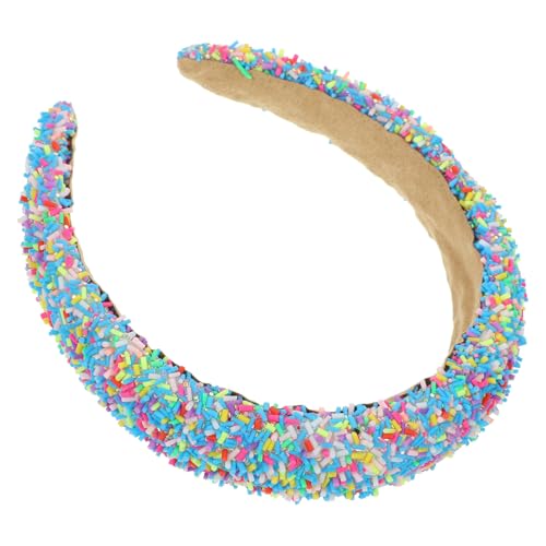 FOMIYES Breites Damen Stirnband aus Kunststoff und Weichem Modisches Farbenfrohes Haarband zum Schminken Waschen und Styling Hautfreundlich und Bequem Vielseitiges Haarschmuck Accessoire von FOMIYES