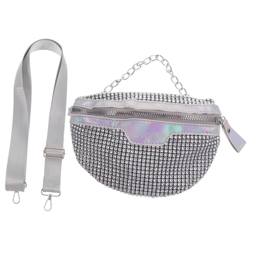 FOMIYES Glänzende Damen-hüfttasche Aus Hochwertigem Material Schicke Gürteltasche Für Einkaufen Reisen Und Alltag Für Handy Schlüssel Und Für Spaziergänge Und Ausflüge von FOMIYES
