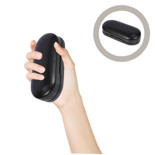 FOMIYES Brillen Aufbewahrungsbox Mit Kontaktlinsenbehälter Und Spiegel Organizer Für Brillen Und Linsen Kompakt Und Tragbar Für Reisen Und Alltag von FOMIYES