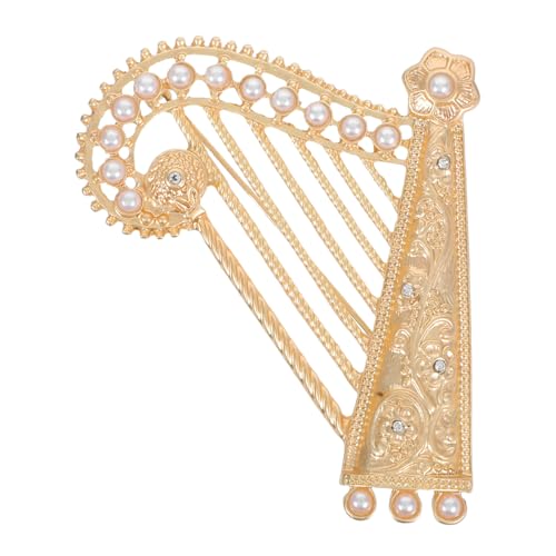 FOMIYES Brosche Pin Strapazierfähigem Metall Kreative Anstecknadel für Kleidung zur Dekoration von Kleidern Taschen Schals Perfektes für Musikliebhaber von FOMIYES