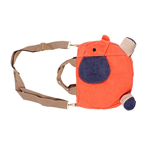 FOMIYES Cartoon Design Umhängetasche Cord Praktische Handtasche für Partys mit Premium Reißverschluss für Geldbörse von FOMIYES