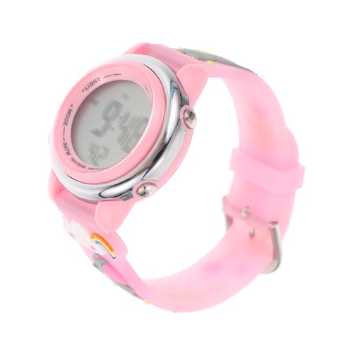 FOMIYES Digital Kinderuhr Sport Cartoon Armbanduhr Schöne Dekorative Kinderuhr Alarmfunktion Händewaschen Regen Komfort Leicht von FOMIYES