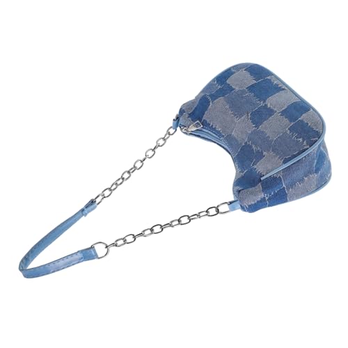 FOMIYES Checkerboard Print Umhängetasche Damen Leichte Große Kapazität Schultertasche Vielseitige Outdoor Pouch für Alltag Party Shopping und Dating Stylische Mode Handtasche von FOMIYES