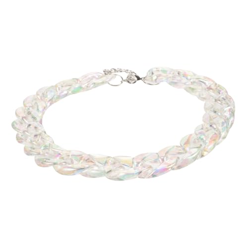 FOMIYES Chunky Link Chain Halskette Damen Punk Style Exaggerated Geometrische Statement Kette Choker Accessoire für Frauen und Jugendliche von FOMIYES