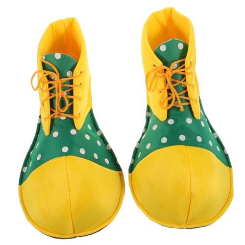 FOMIYES Clown Schuhe Unisex Mittelgroß Bunte Performance Kostüm Schuhe für Karneval Halloween Party Erwachsene Damen Herren von FOMIYES