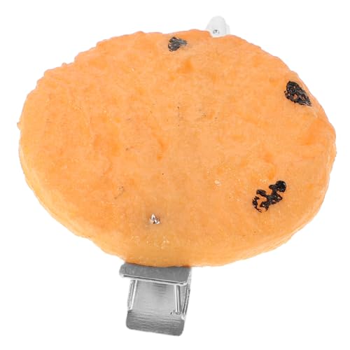 FOMIYES Cranberry-keks-haarnadel Neuheit Haarspangen Lebensmittel Haarspangen Lustige Haarspangen Kinderhaaraccessoires Für Mädchen Lebensmittel-haarnadelkurve Vernickeltes Eisen Golden FOMIYES Cranberry-keks-haarnadel Neuheit Haarspangen Lebensmittel Haarspangen Lustige Haarspangen Kinderhaaraccessoires Für Mädchen Lebensmittel-haarnadelkurve Vernickeltes Eisen Golden von FOMIYES