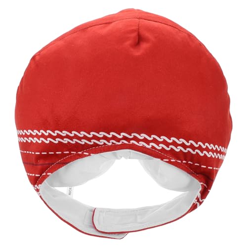 FOMIYES Cricket-kopfhut Cosplay Mütze Foto Requisite Hut- Party-selfie-hut Performance-hut-requisite Party-cosplay-hut Dekorativer Spielhut Festival-kostüm-hut Partyzubehör Rot Plüsch von FOMIYES